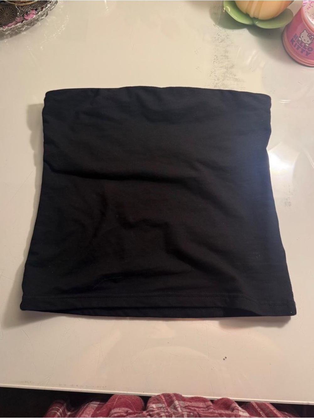 Edikted Black Strapless Tube Top Size S